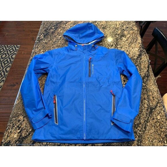 Vineyard Vines Harbor Shell Jacket Mens Size S Blue Windrunner #1O0231